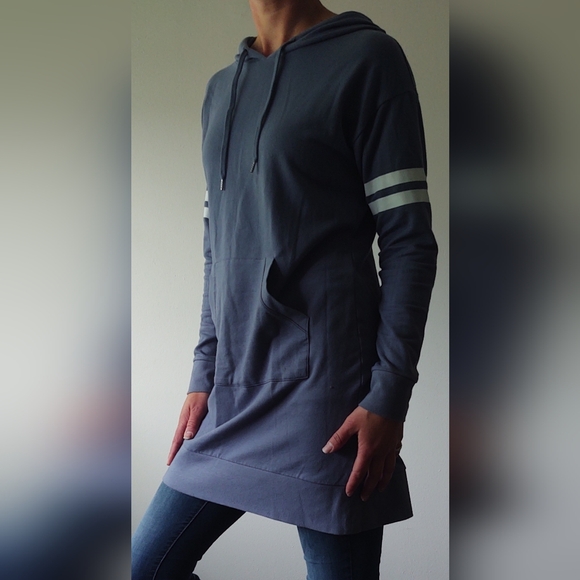 Soho Street Sweater Dress/ Long Hoodie - Picture 7 of 10